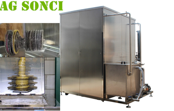 Large Saw Blade Industrial Ultrasonic Cleaning Machine 540L For Continuous Operation